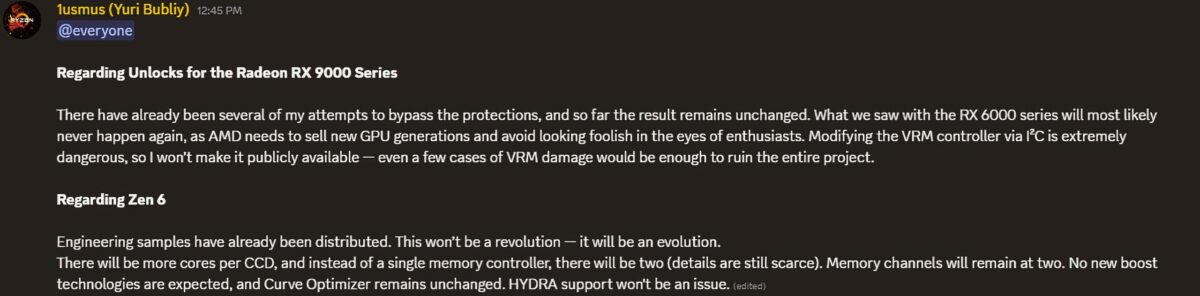amd zen 6 caracteristiques