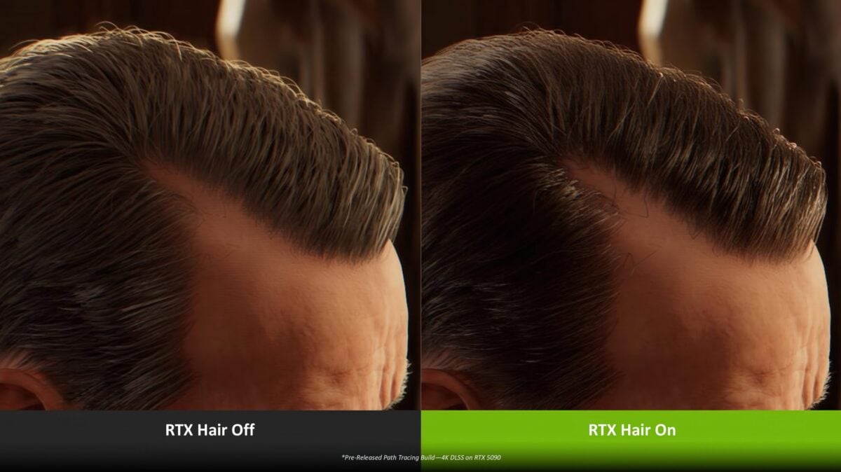 nvidia rtx hair