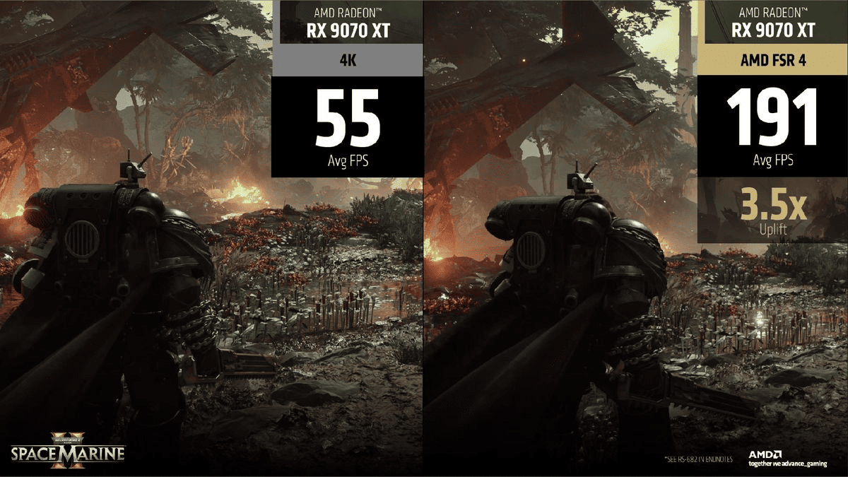 amd fsr 4 performances