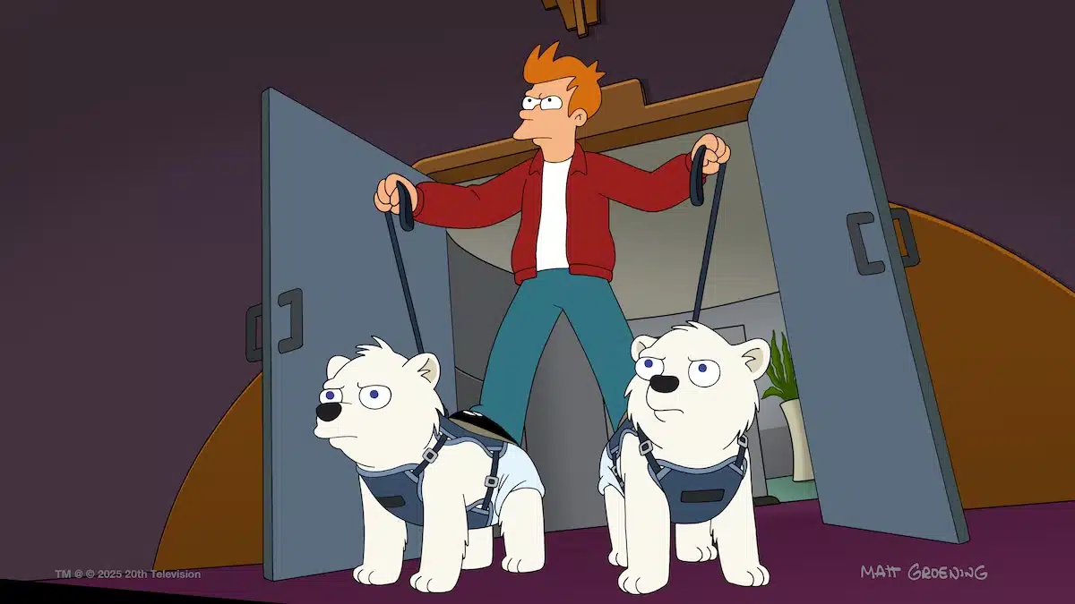 une scène de futurama saison 13