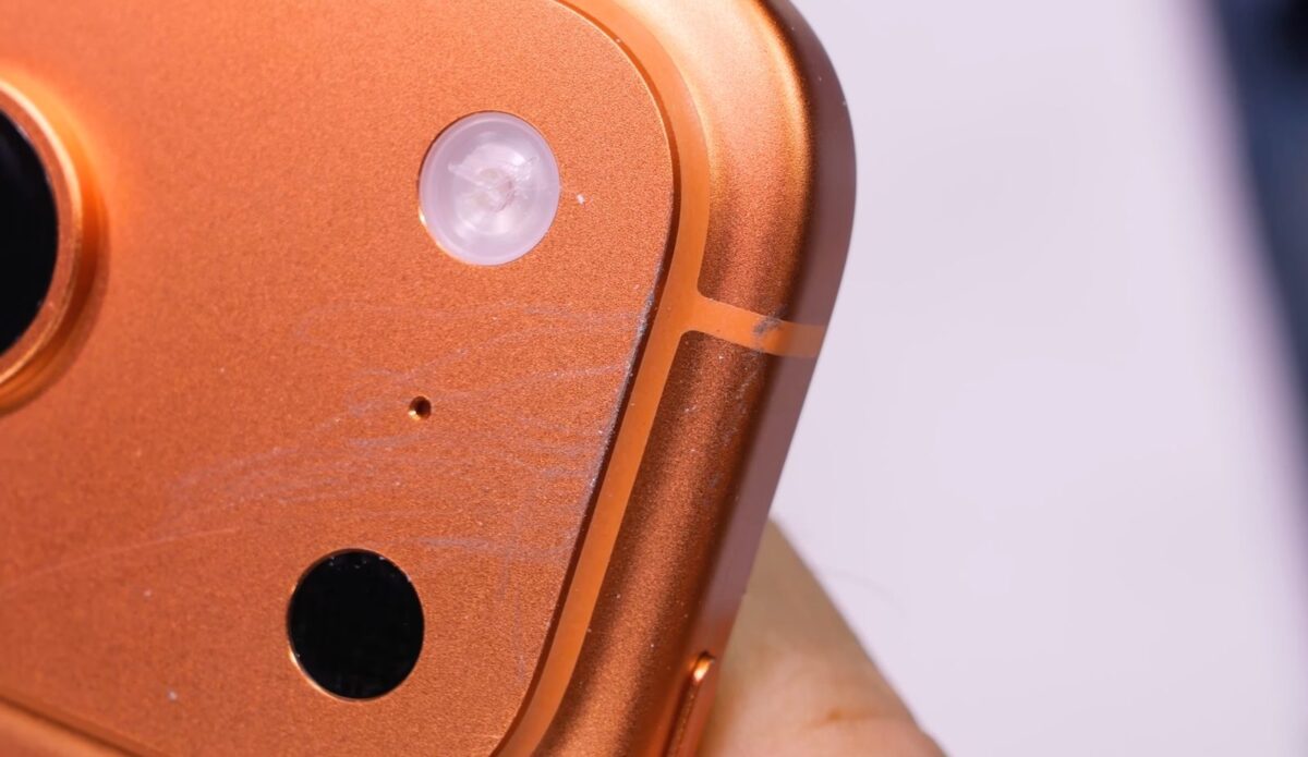 iphone 17 pro rayures