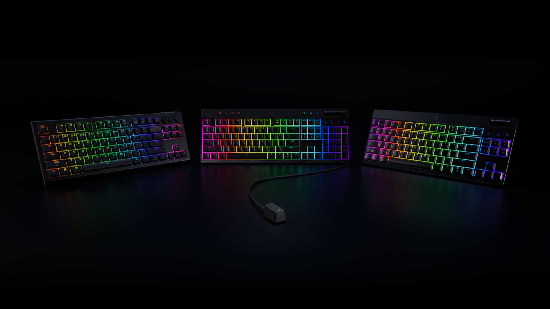 Razer prÃ©sente trois nouveaux claviers avec des performances exceptionnelles