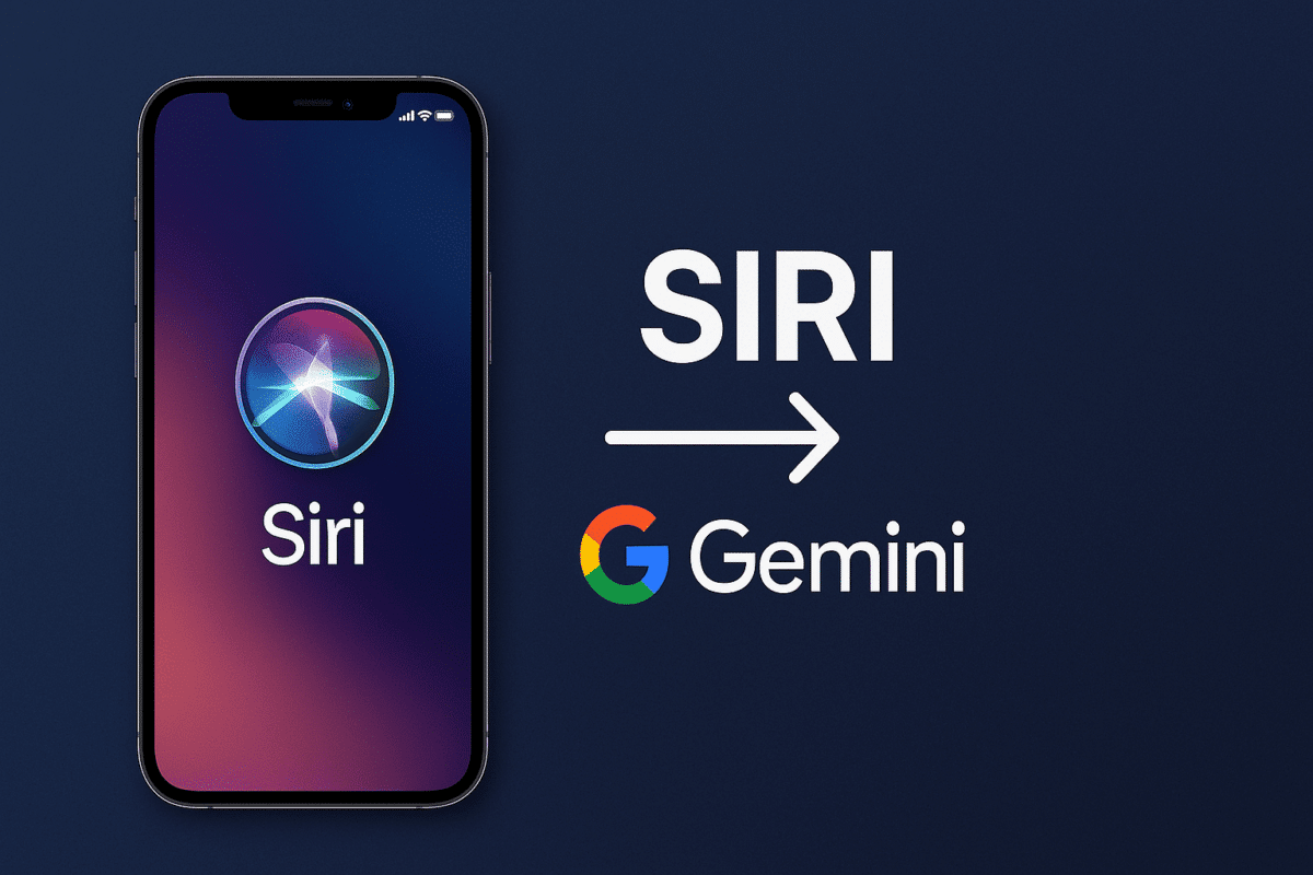 siri boosté avec gemini