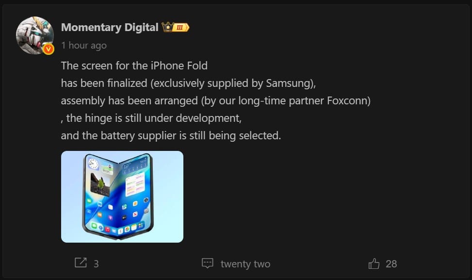 iphone pliable ligne assemblage