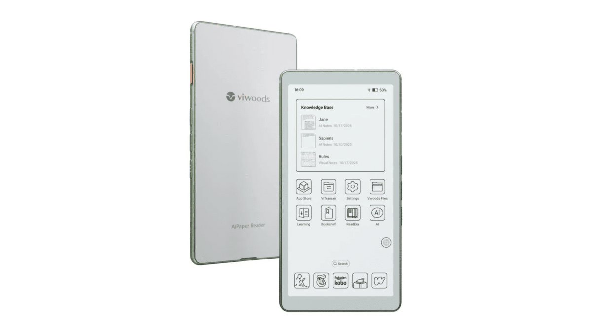 liseuse sous android 16