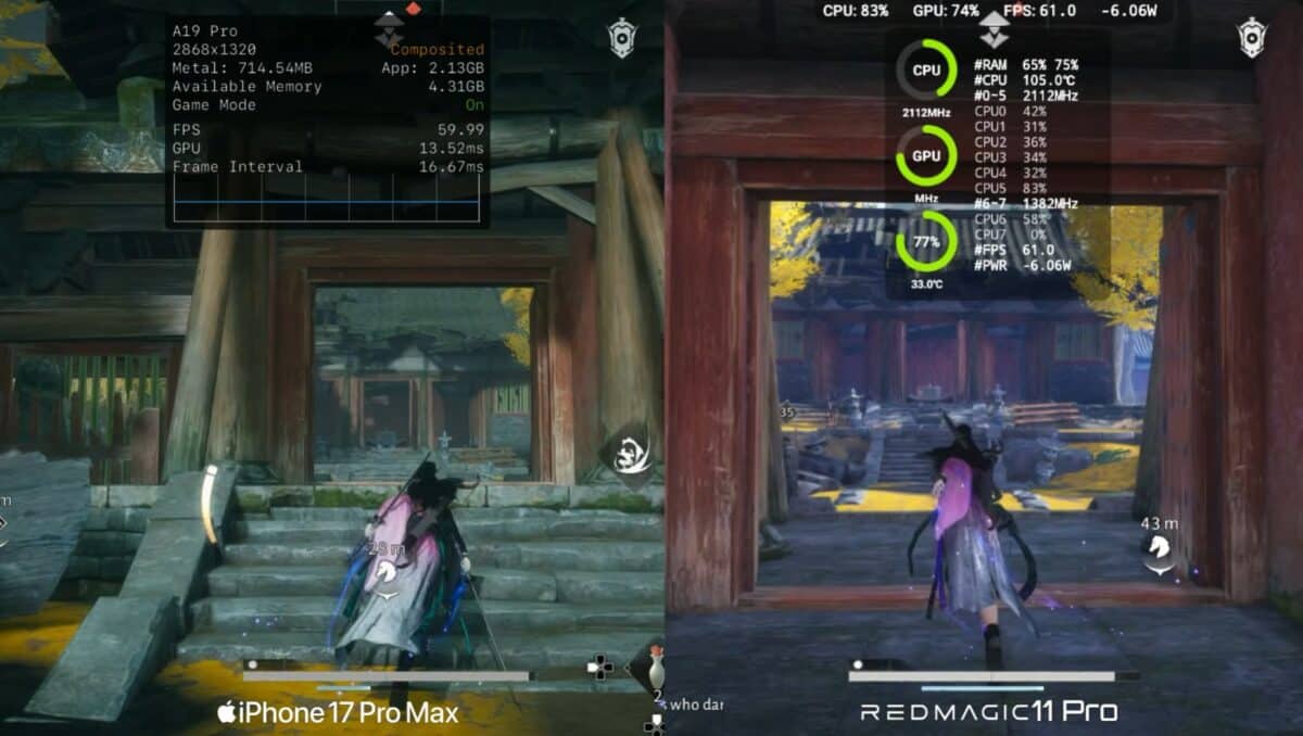 benchmark a19 pro vs snapdragon 8 elite gen 5