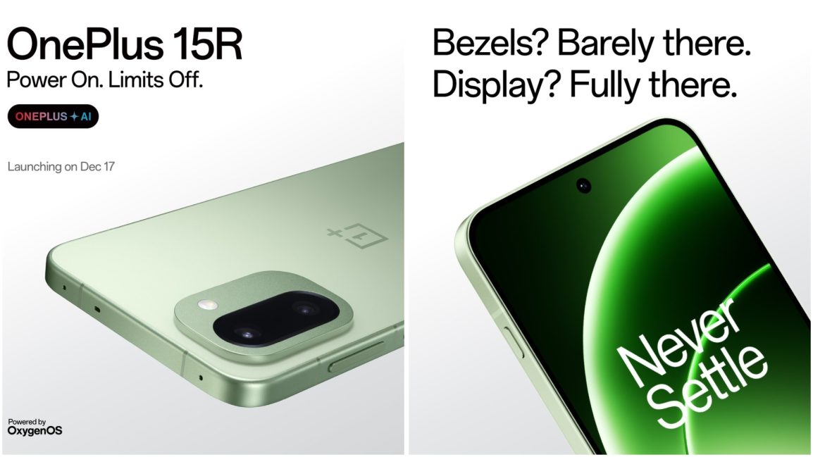 oneplus 15r annonce