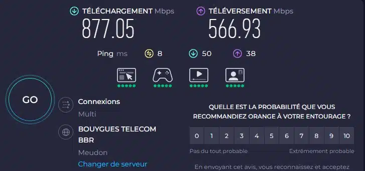 test dé débit carte mère wifi 7
