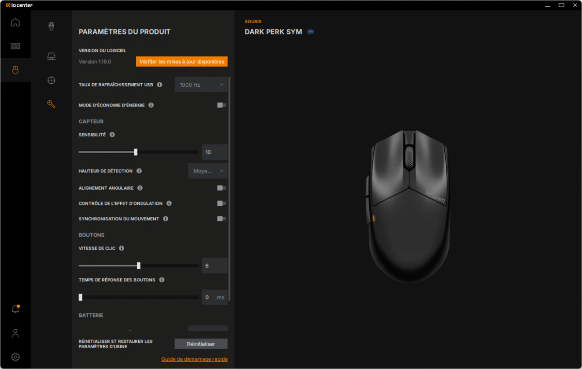 logiciel be quiet dark perk sym