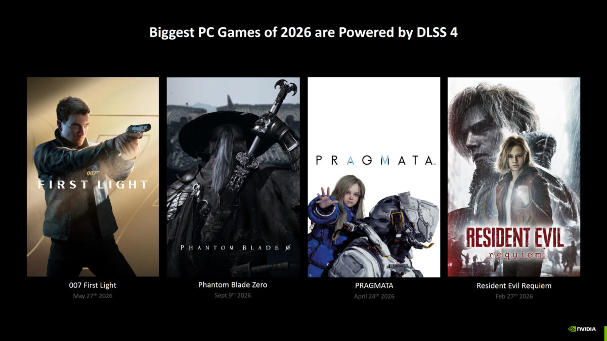 jeux éligibles dlss 4.5