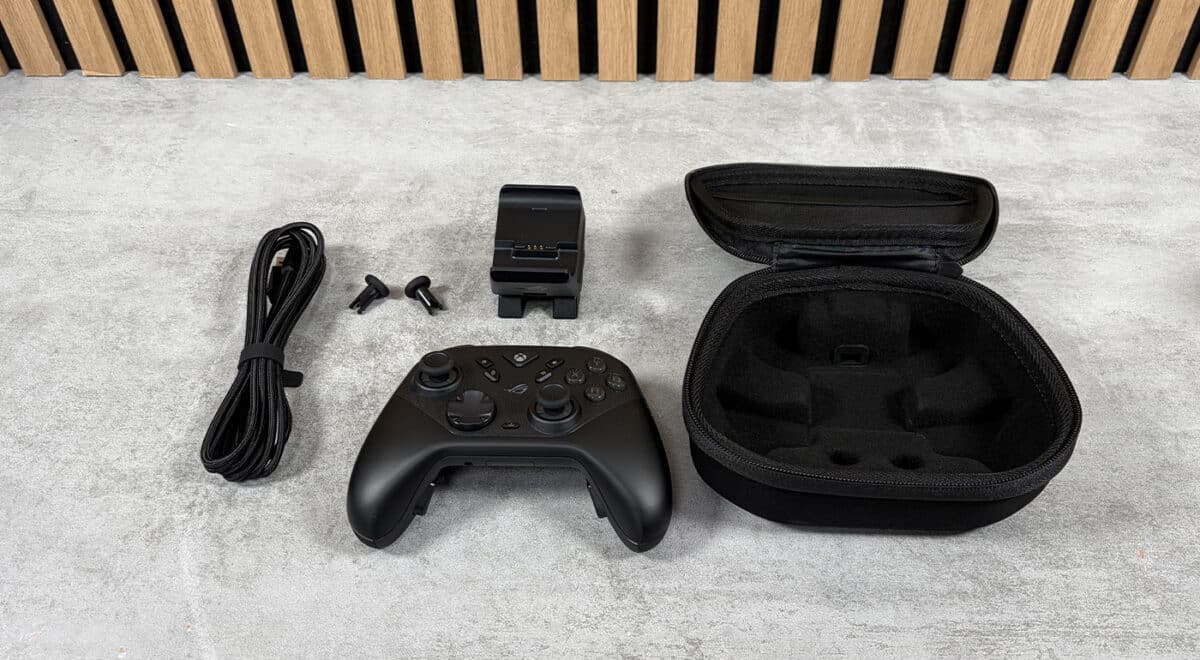 test asus rog raikiri II xbox wireless