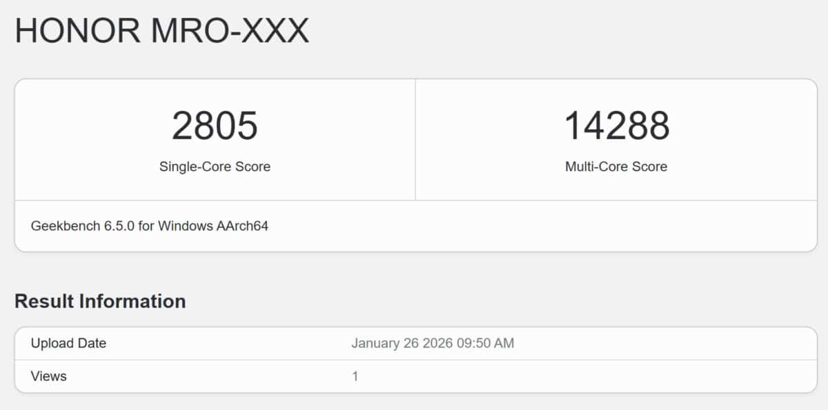 test performances magicbook art snapdragon