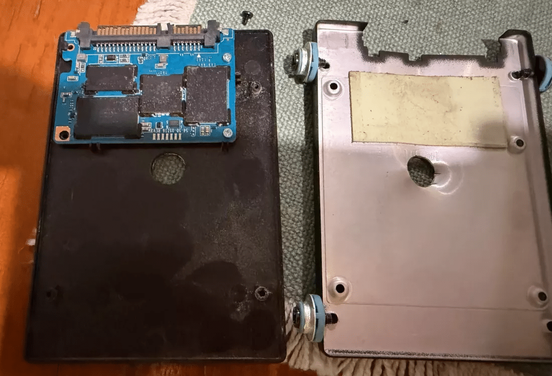 destruction SSD