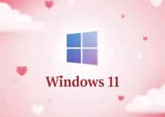 windows 11 saint valentin