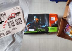 utilisateur achat rtx 5090 recoit detergent