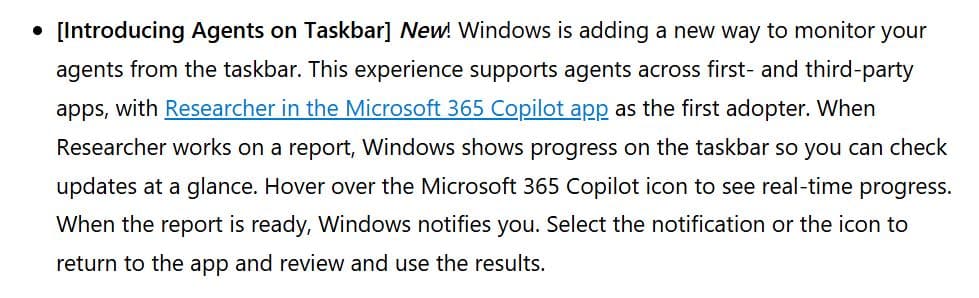 agents ia dans windows 11