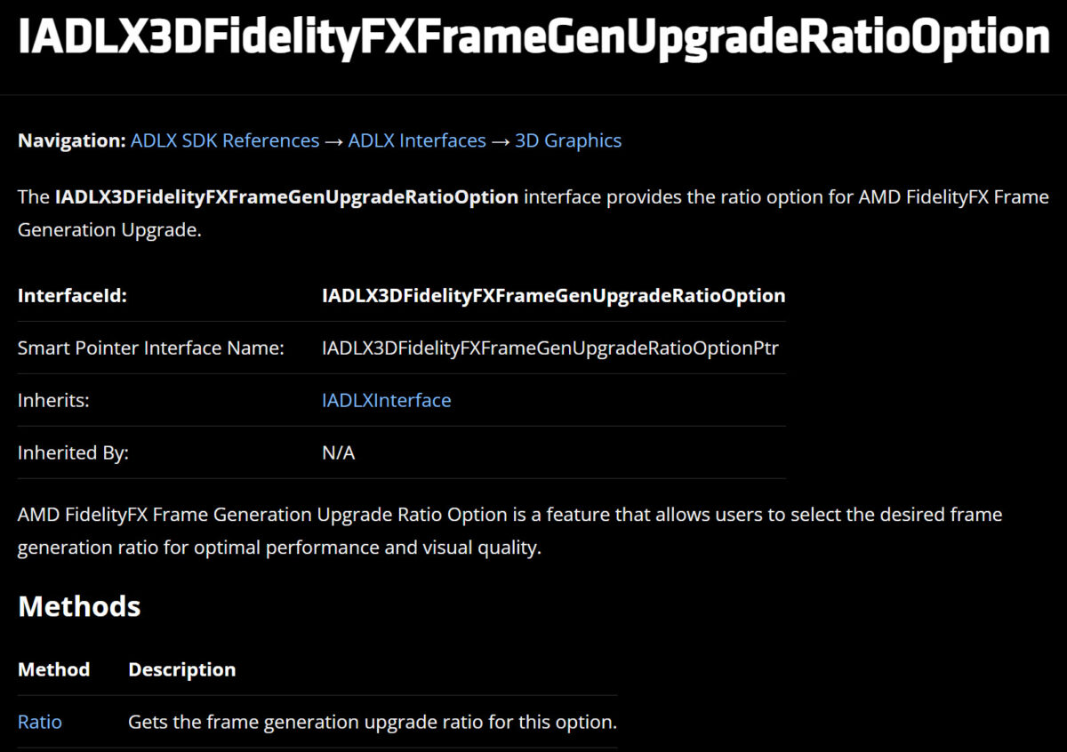 détails amd fsr mfg