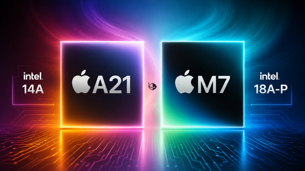 apple a21 et m7 intel