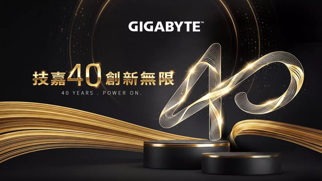 gigabyte fete ses 40 ans