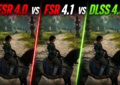 fsr 4 vs fsr 4 1 vs dlss4 5
