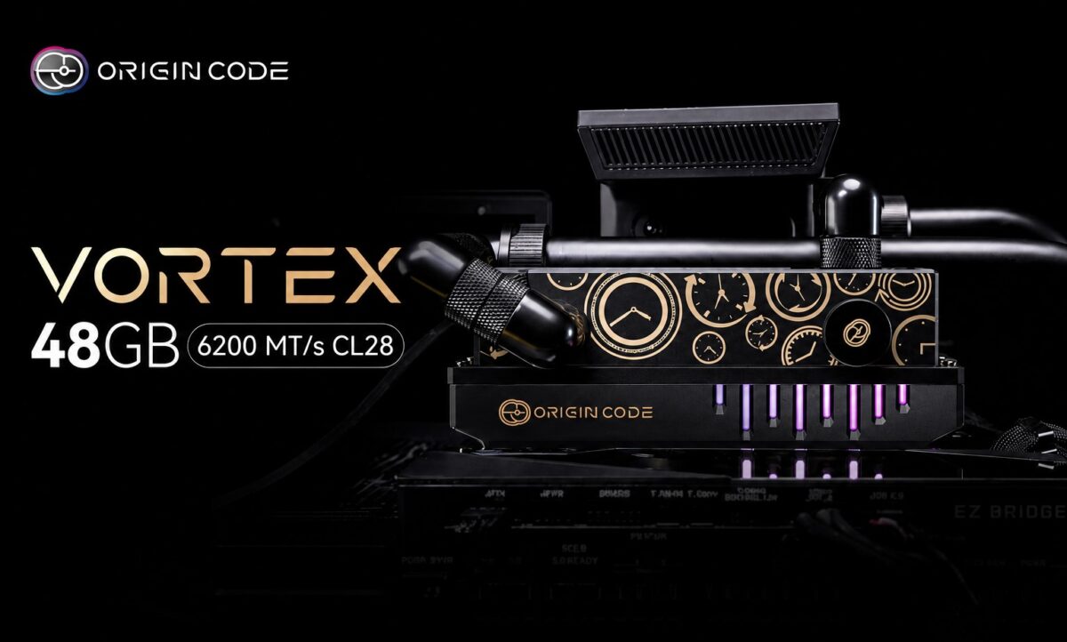vortex ram avec écran et watercooling