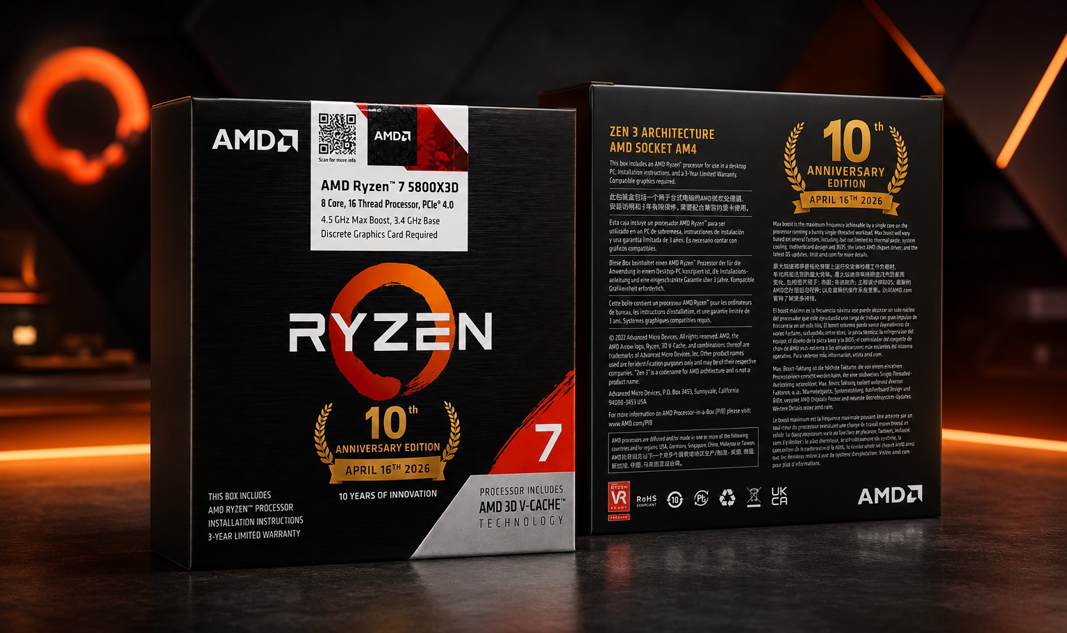am rtzen 7 5800 3dx