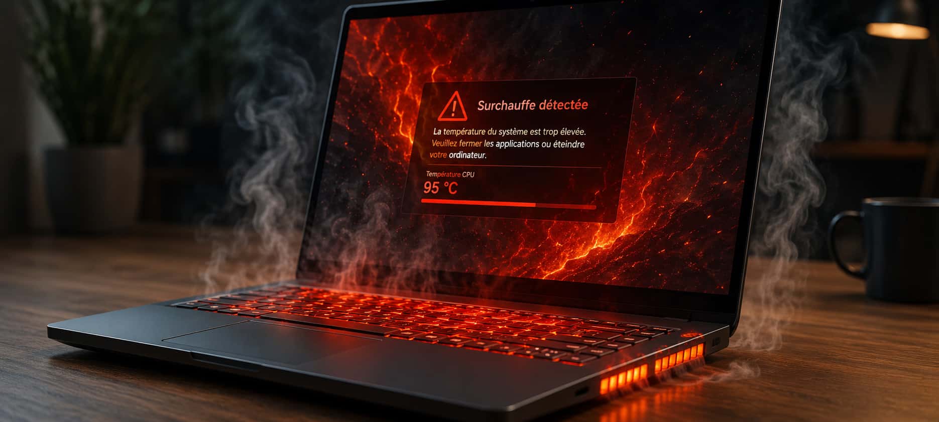 surchauffe pc