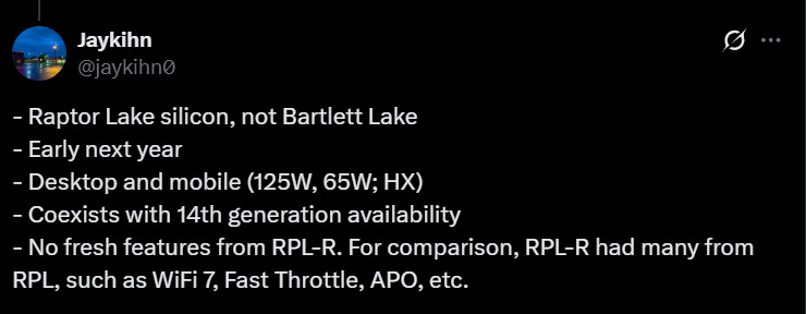 raptor lake intel