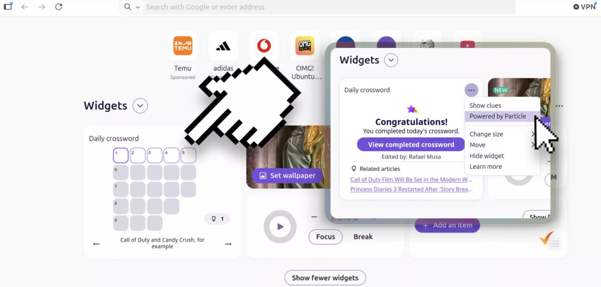 mots croisés firefox