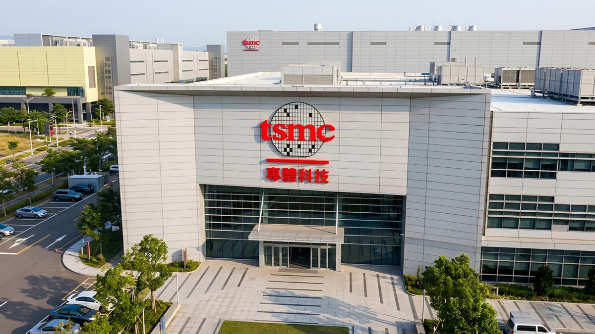 TSMC logo usine