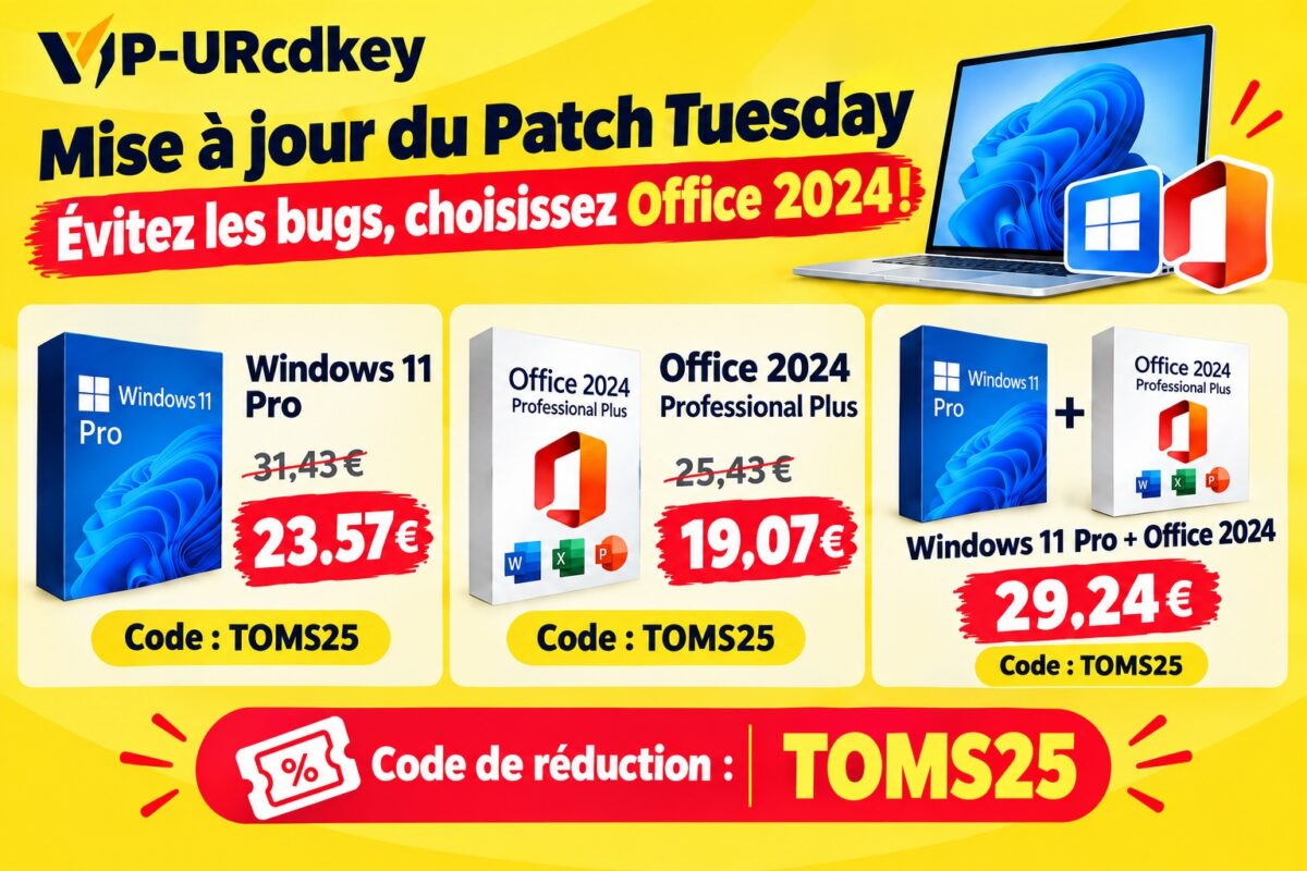Image 1 : Bugs après le Patch Tuesday : et si c’était le moment de passer à Office 2024 pour 19€ seulement ?