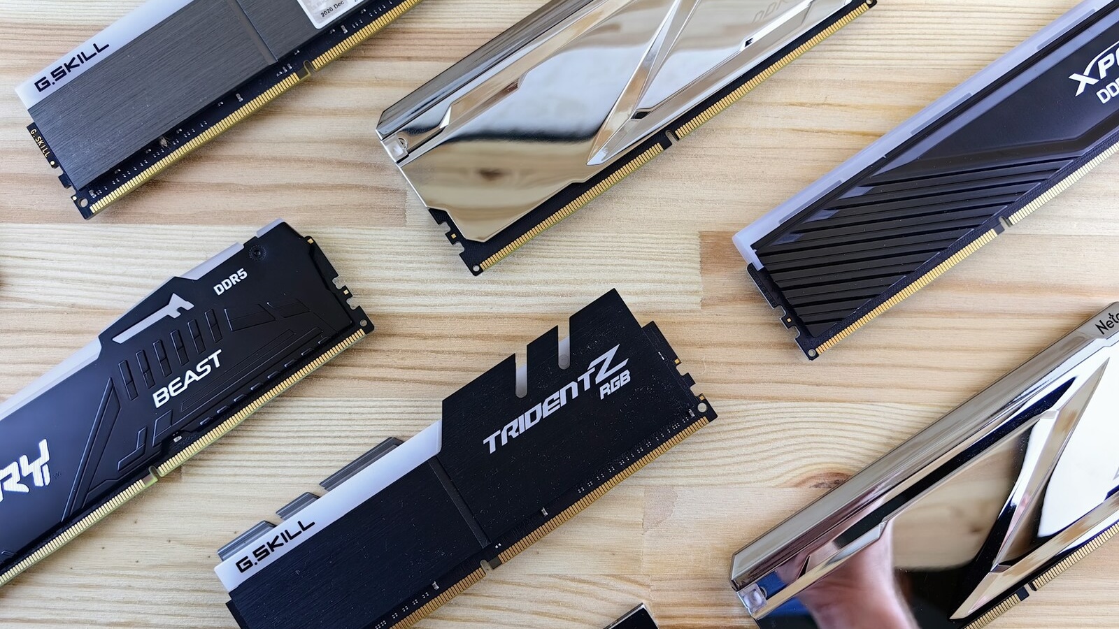 barrettes de ram ddr4 et ddr5