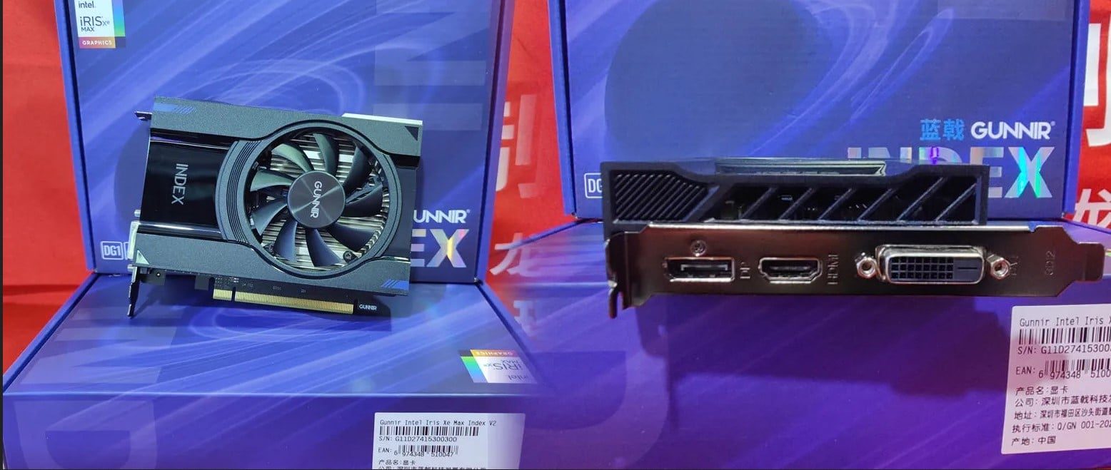 La carte graphique Intel Iris Xe DG1 testée sur une dizaine de jeux