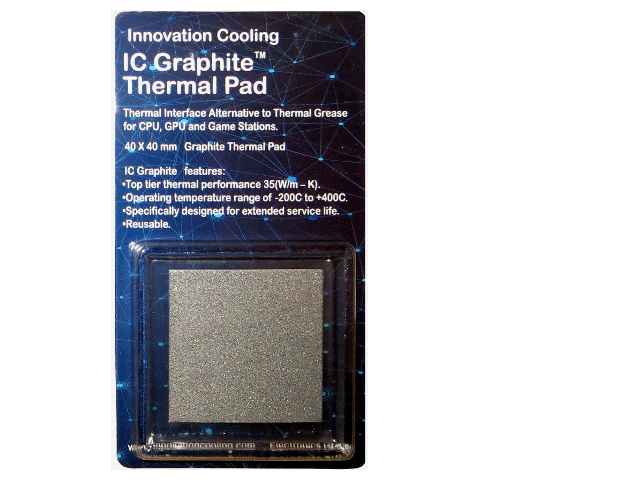 Image 2 : Test : un pad thermique réutilisable au graphite, efficace ?